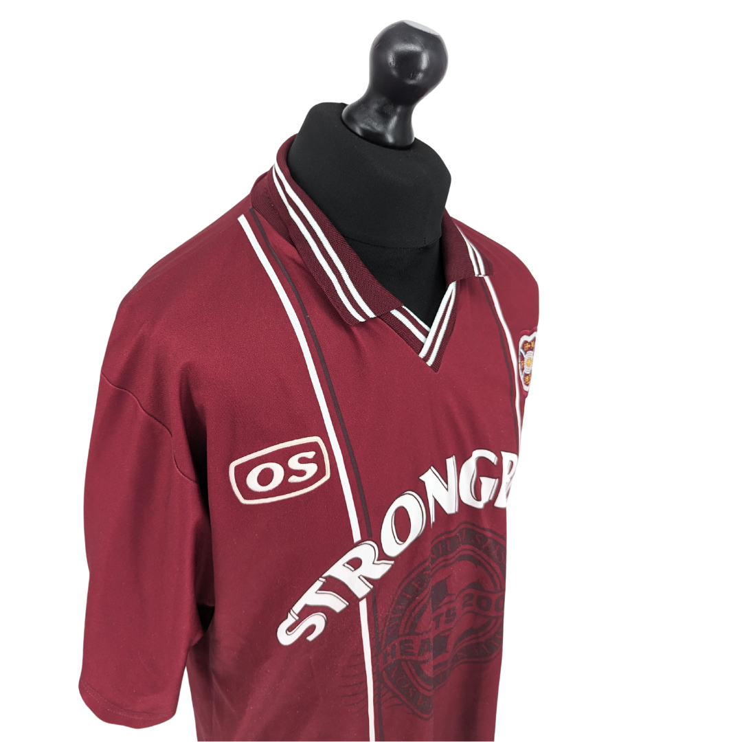 Heart of Midlothian home football shirt 1999/00