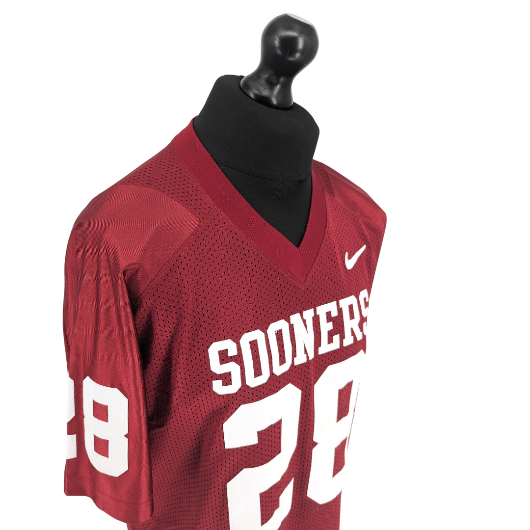 Oklahoma Sooners home jersey