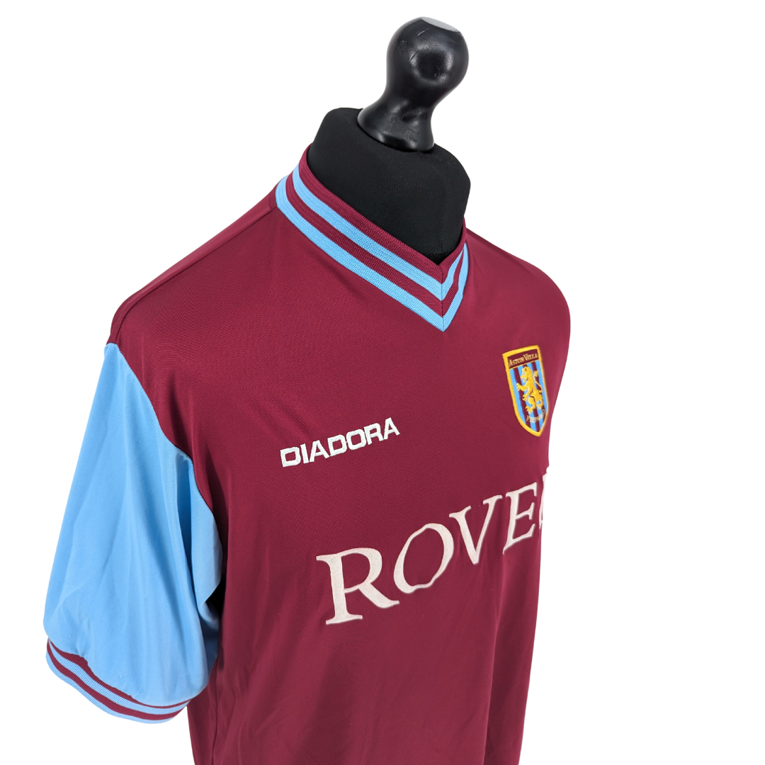 Aston Villa home football shirt 2002/03 - (L)