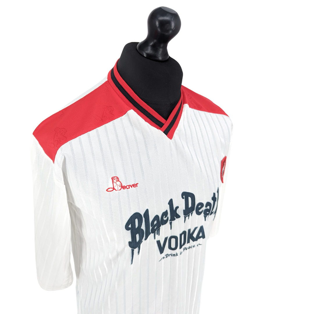 Scarborough FC home football shirt 1990/91 - (M)