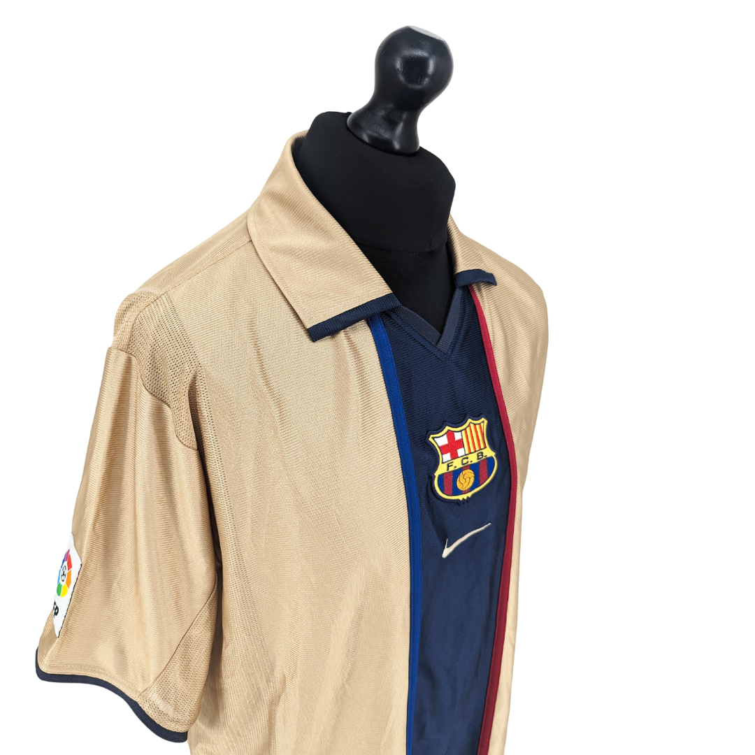 Barcelona away football shirt 2001/03 - (L)