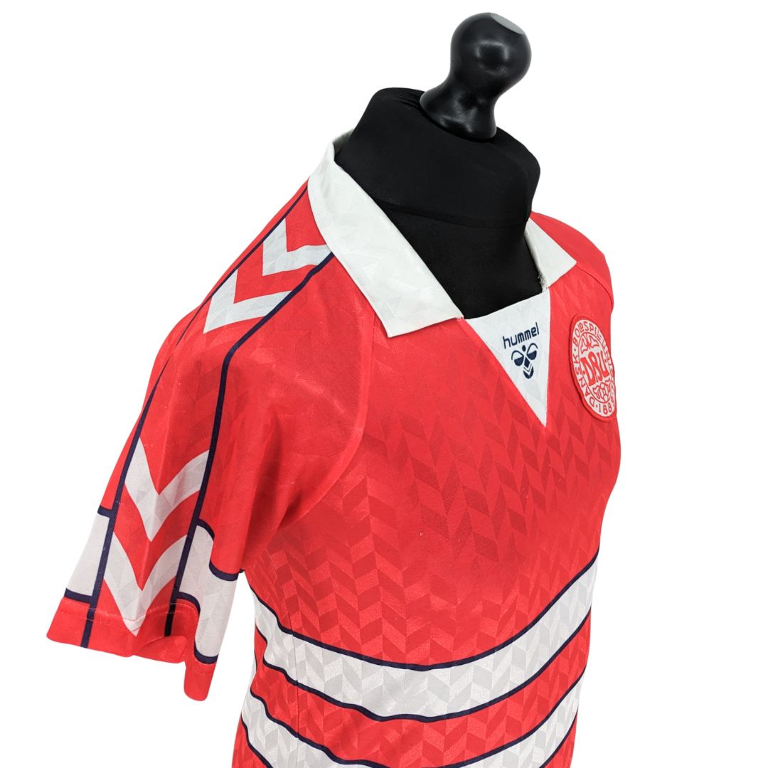 Denmark home football shirt 1988/90 - (XS)