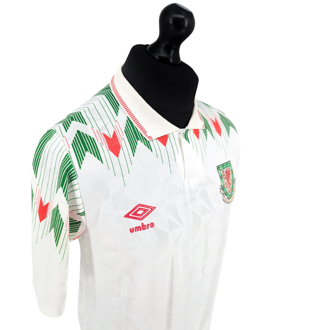 Wales away football shirt 1990/93 - (M)