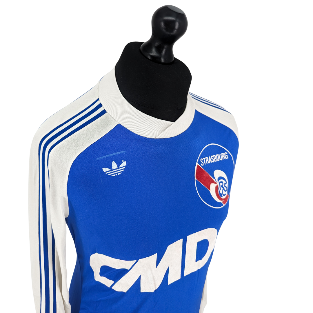 RC Strasbourg home football shirt 1978/79 - (S)