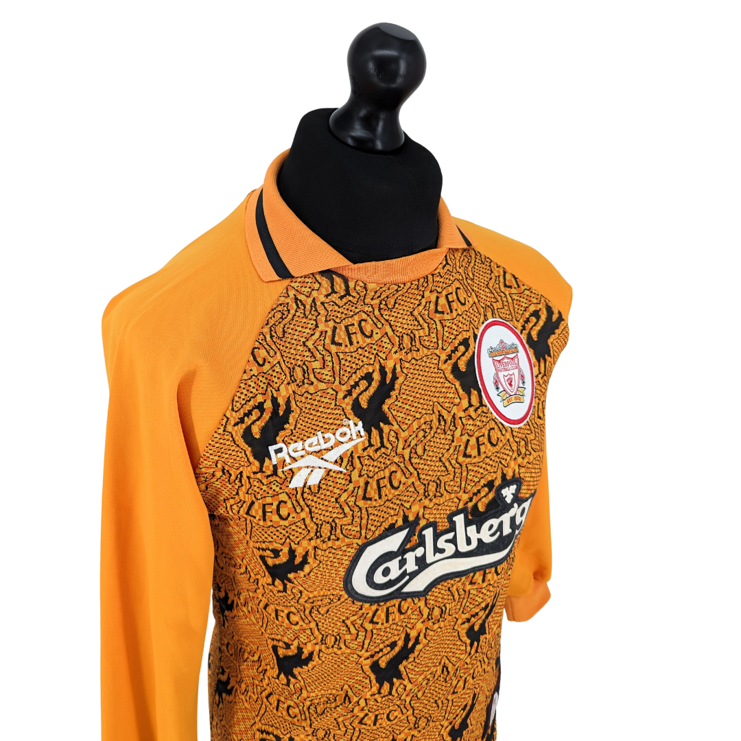 Liverpool goalkeeper football shirt 1996/97 - (XS)