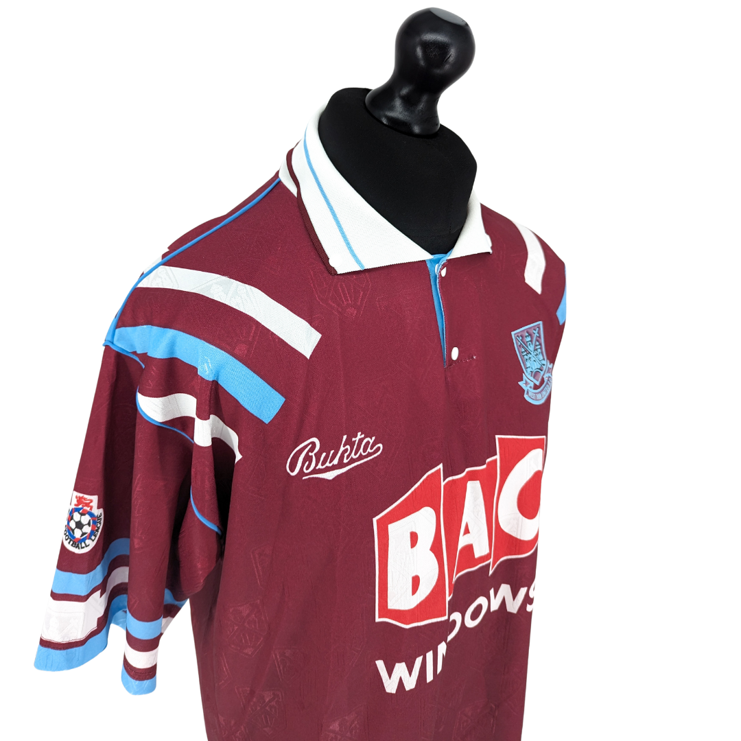 West Ham United home football shirt 1991/92 - (L)