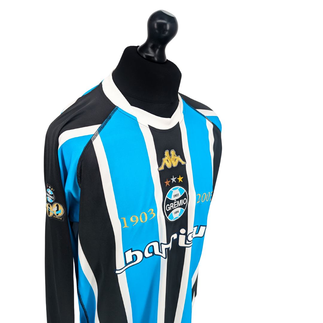 Gremio centenary home football shirt 2003 - (XL)