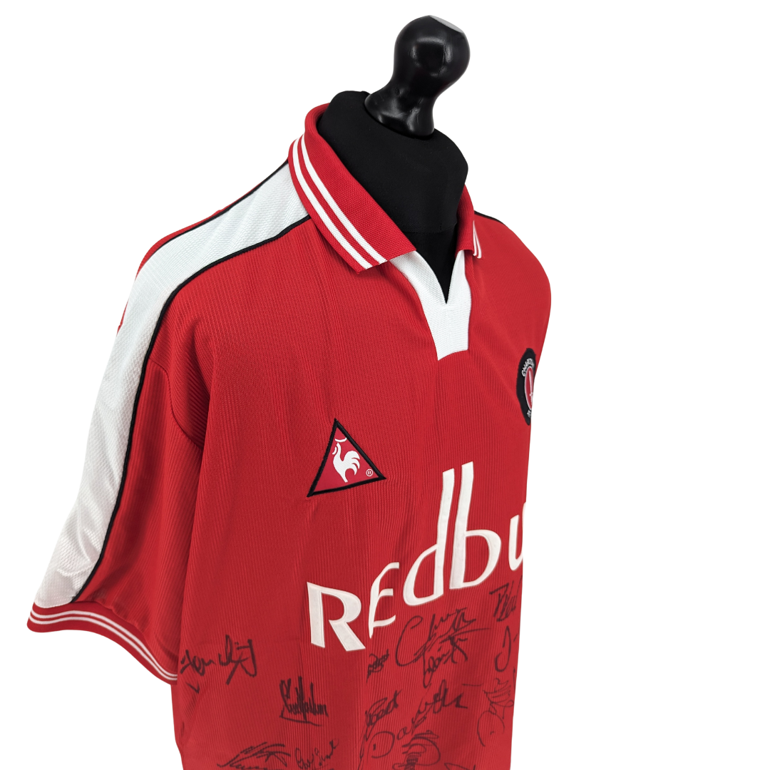 Charlton Athletic signed home football shirt 2000/02