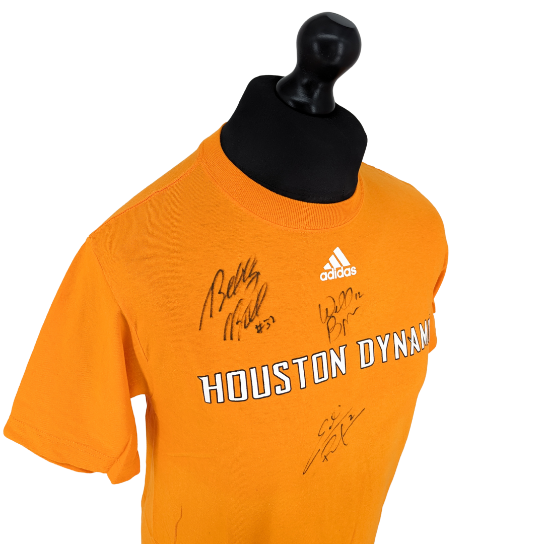 Houston Dynamo signed football t-shirt 2012/13
