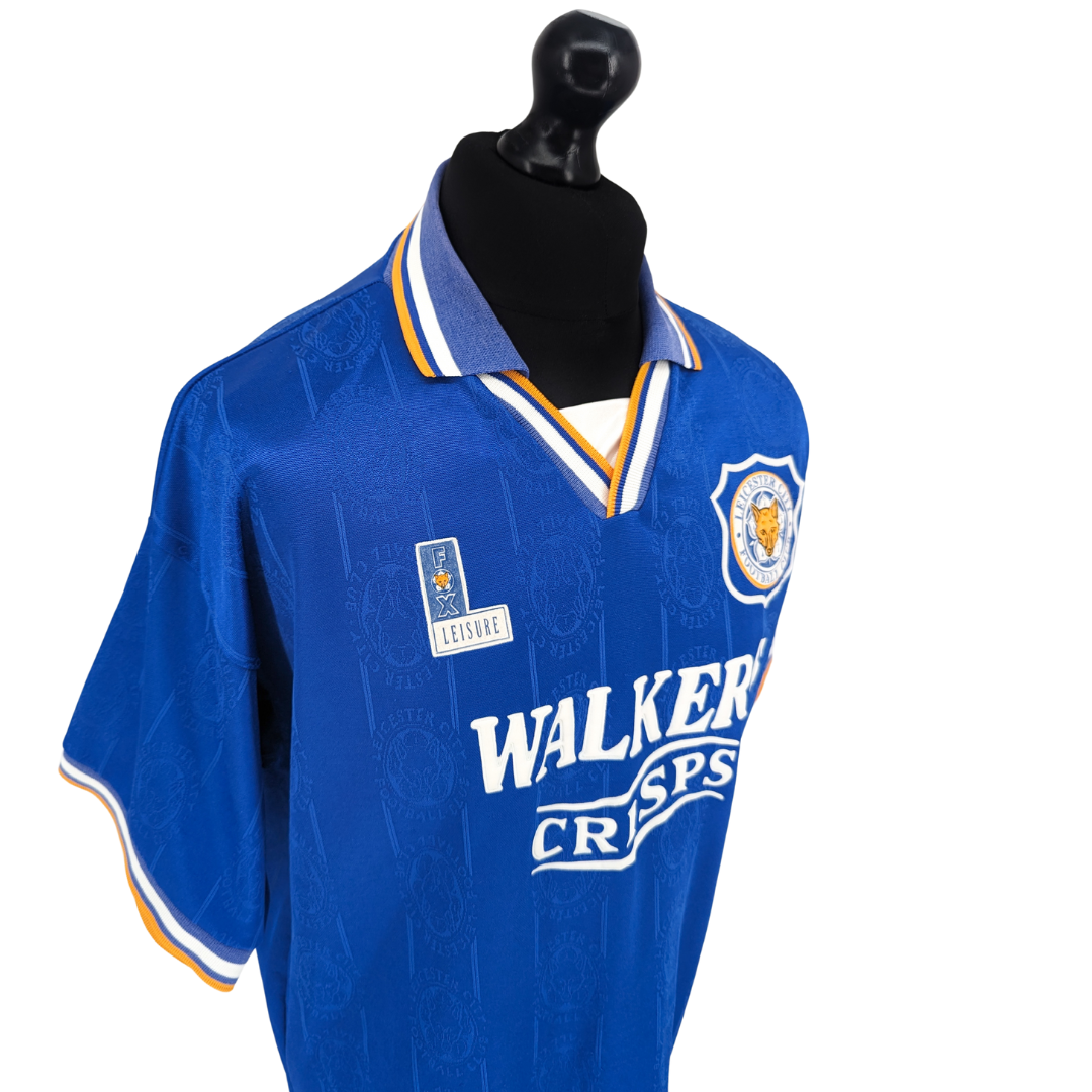 Leicester City home football shirt 1994/96 - (L)