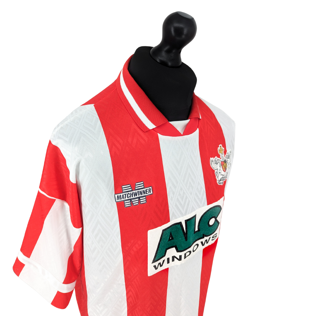 Exeter City home football shirt 1994/95