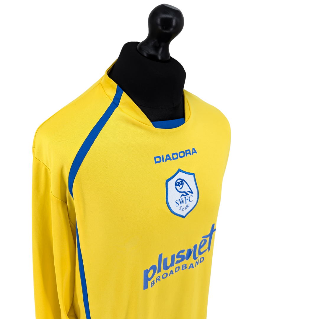 Sheffield Wednesday away football shirt 2006/07