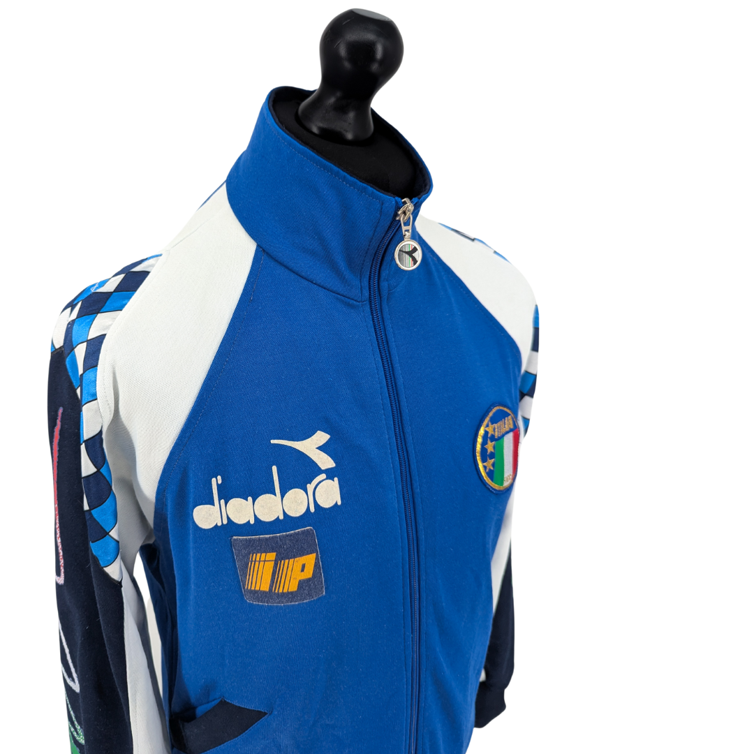 Italy training football jacket 1990/92 - (M)