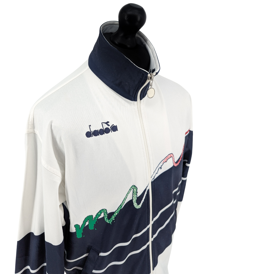 Italy training football jacket 1990/92 - (M)