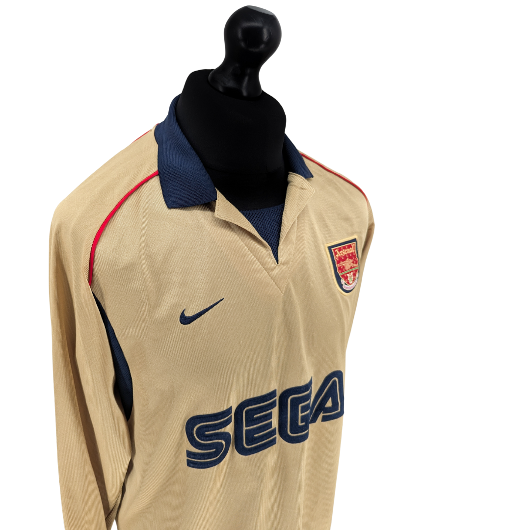 Arsenal away football shirt 2001/02 - (M)