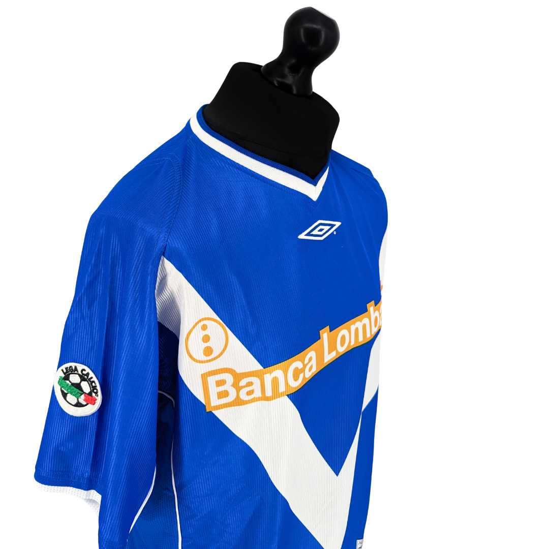 Brescia home football shirt 2002/03 - (L)