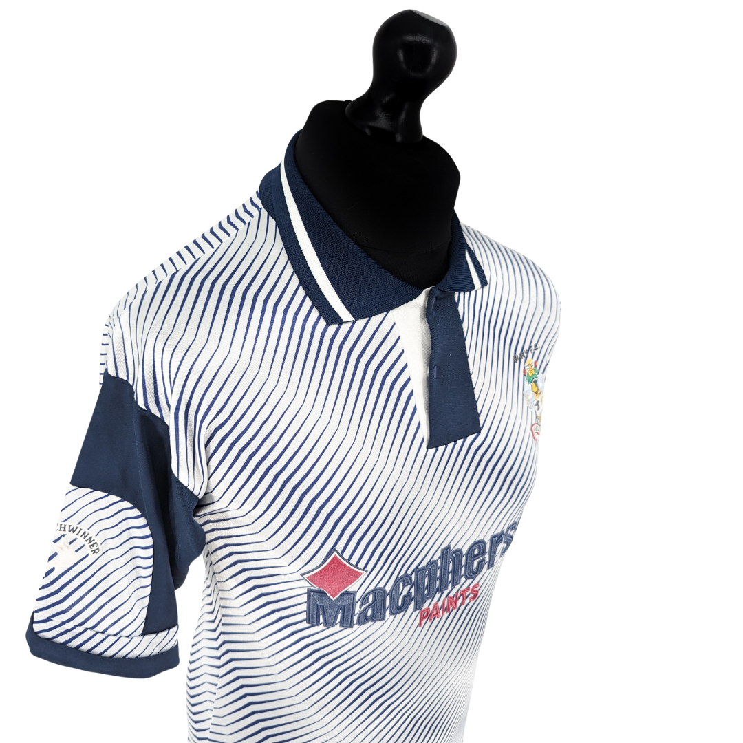 Bury home football shirt 1992/93