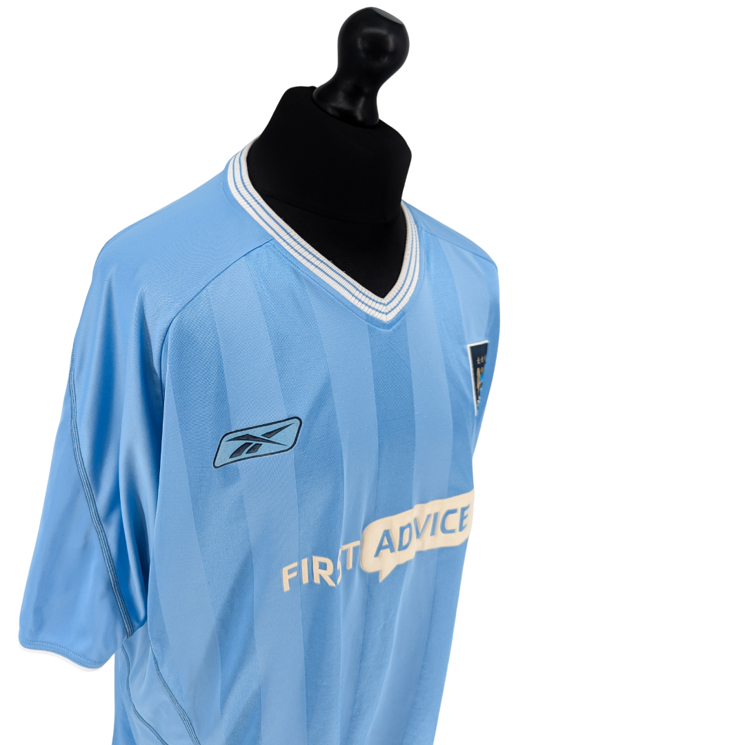 Manchester City home football shirt 2003/04 - (XXL)