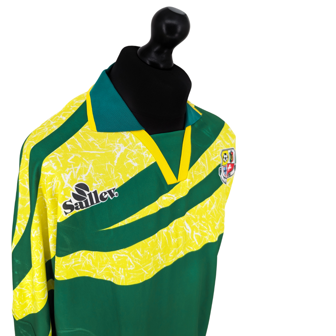 FC Lustianos de Samedan home football shirt 2000/01