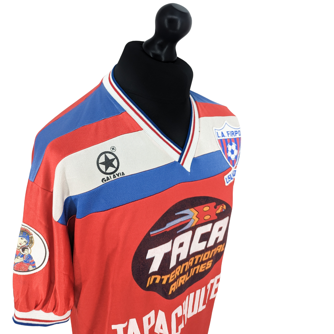 Luis Angel Firpo away football shirt 1992/93