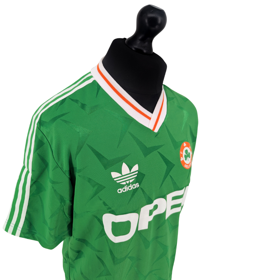 Ireland home football shirt 1990/92 - (L)