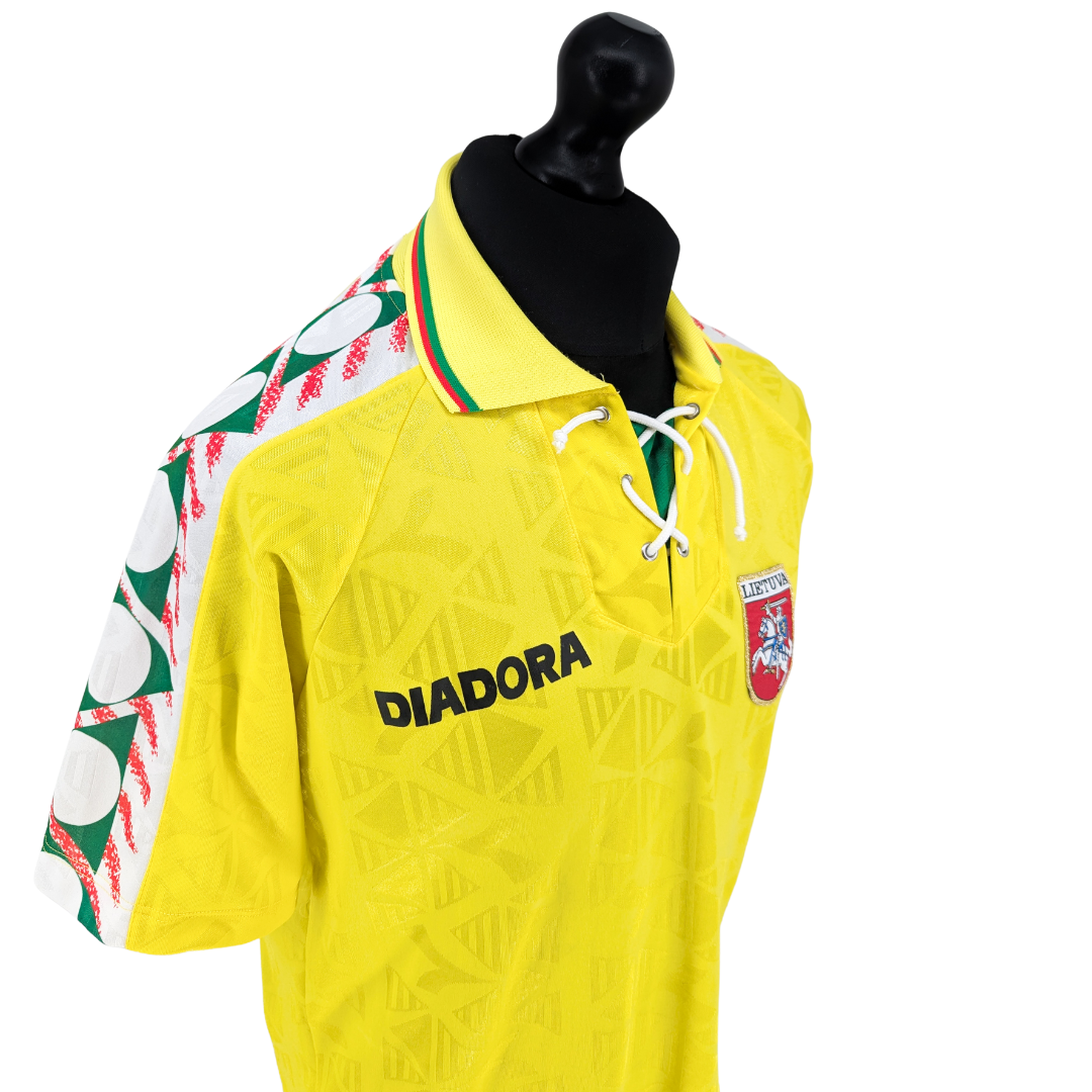 Lithuania home football shirt 1995/97 - (M)