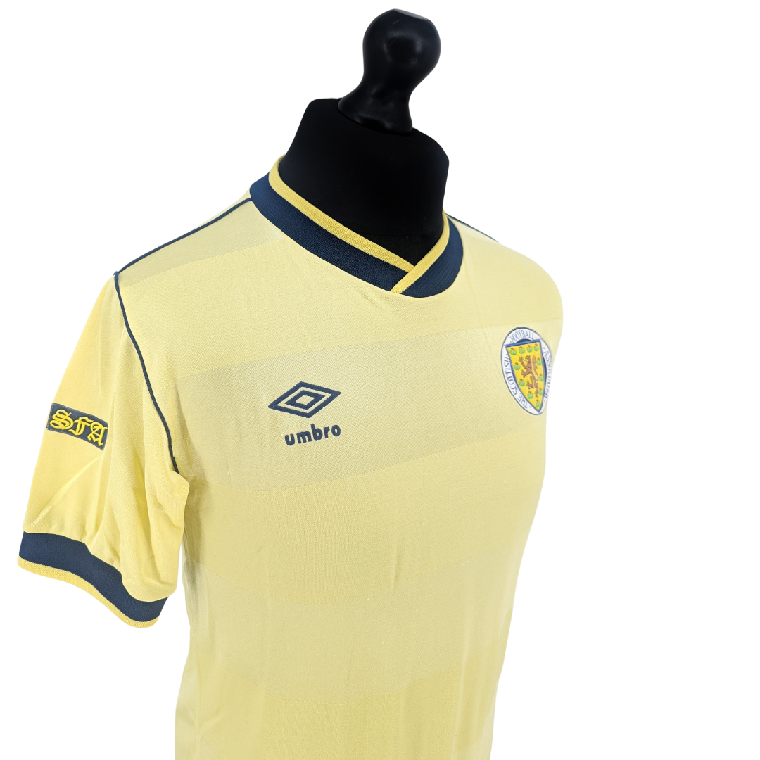 Scotland away football shirt 1985/88