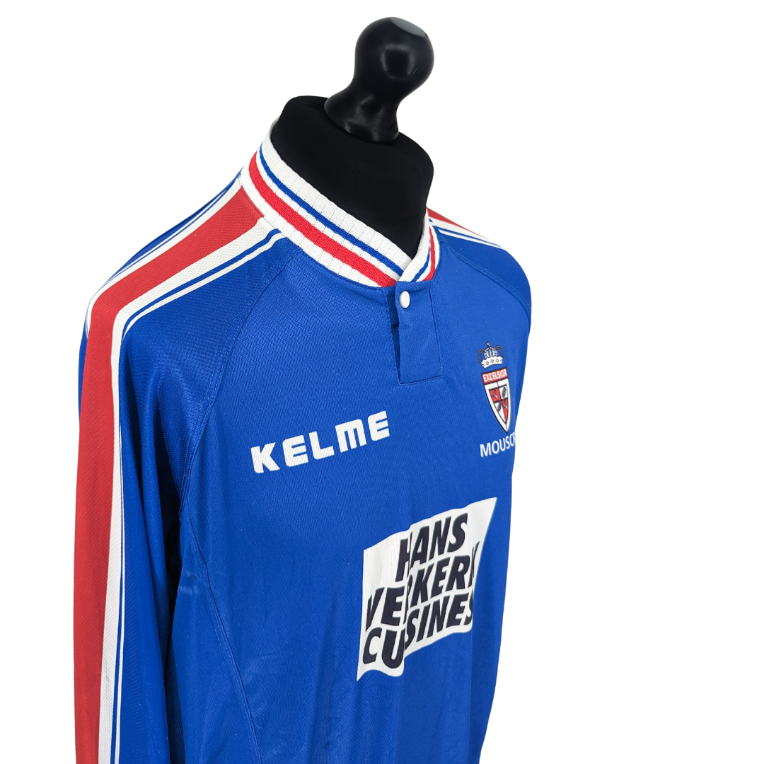 Excelsior Mouscron European away football shirt 1997/99