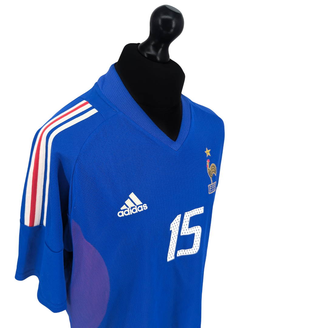 France home football shirt 2002/04