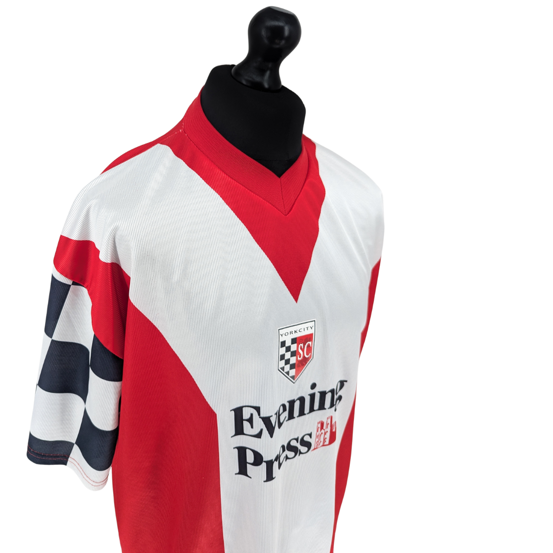 York City home football shirt 2002/03