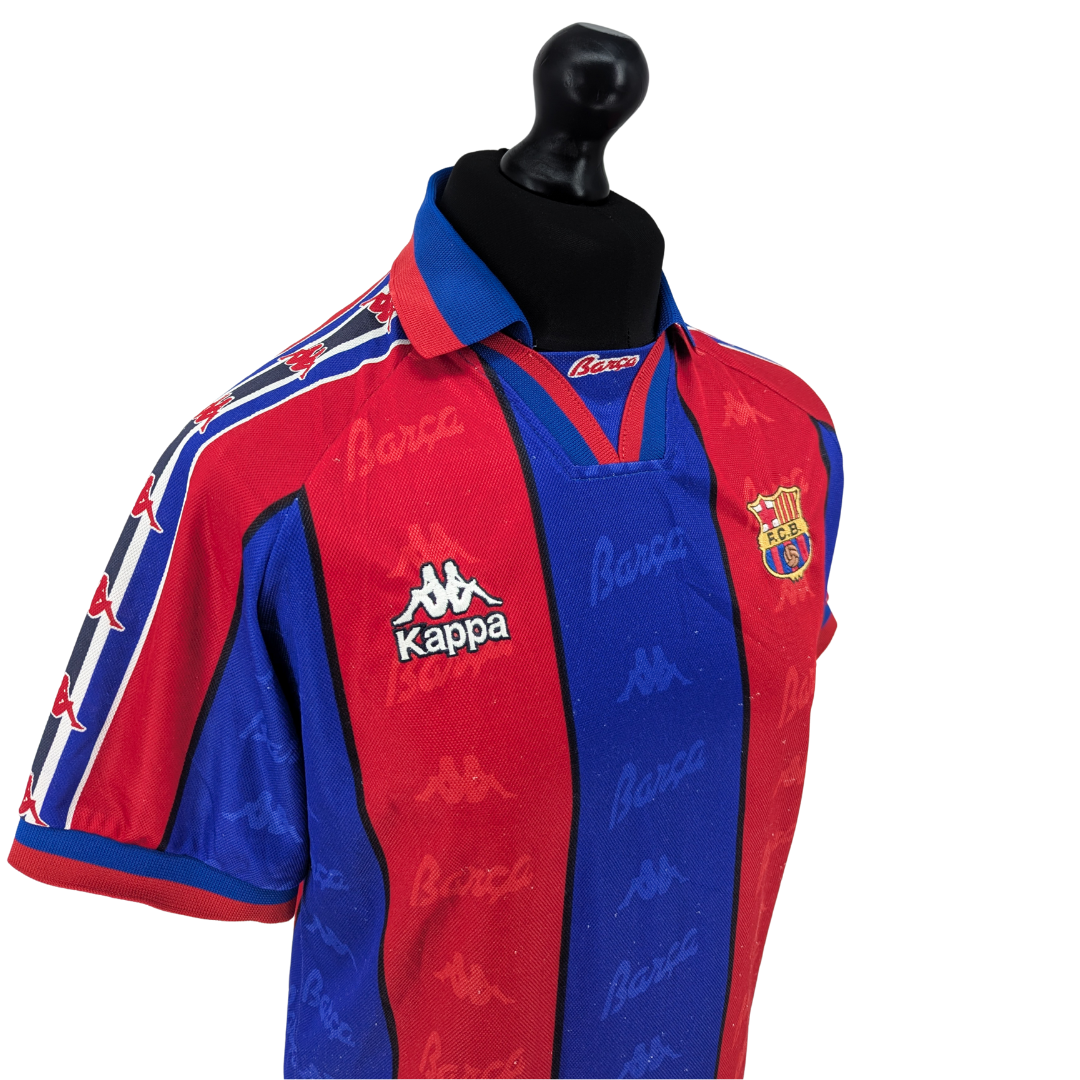 Barcelona home football shirt 1995/97 - (S)