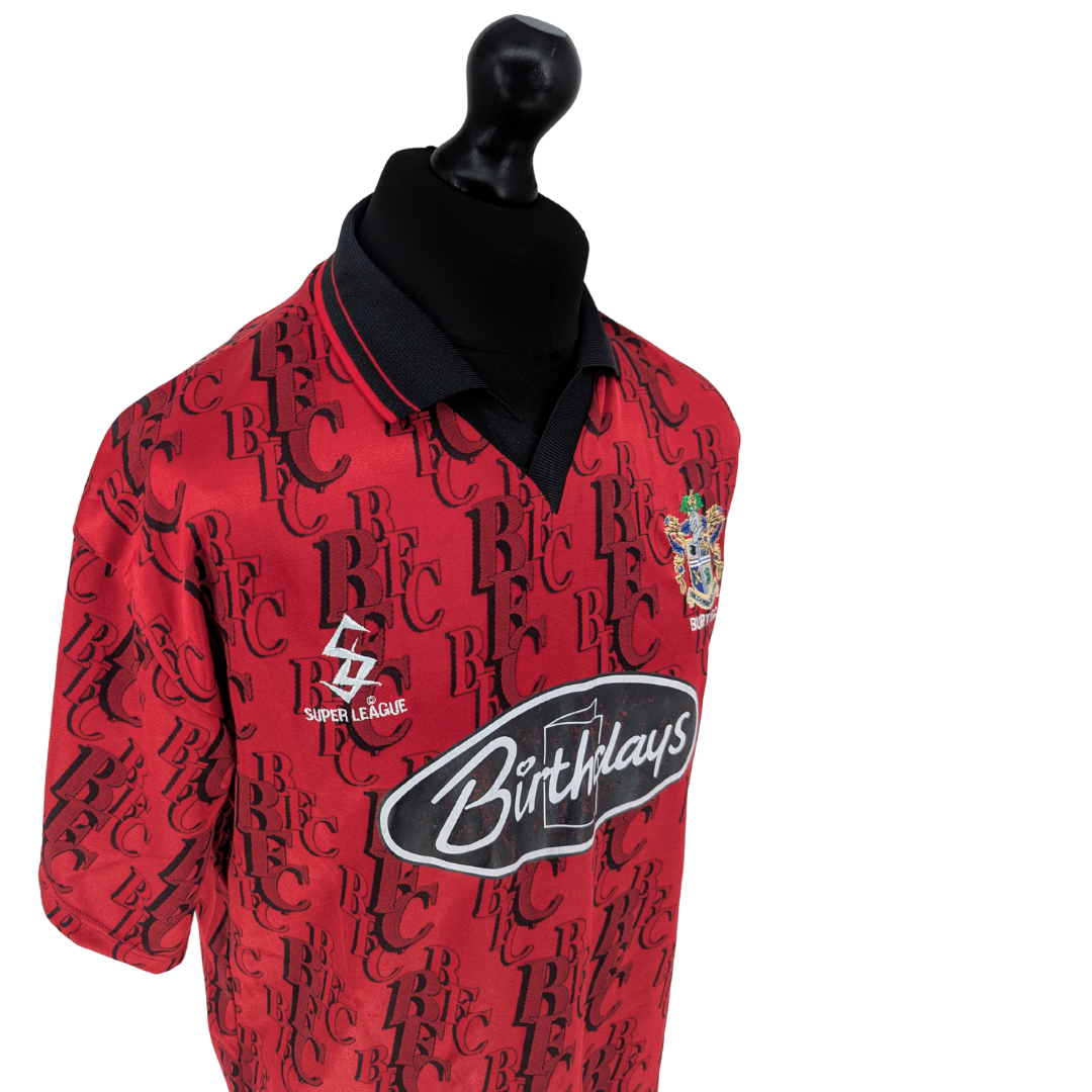 Bury away football shirt 1997/99