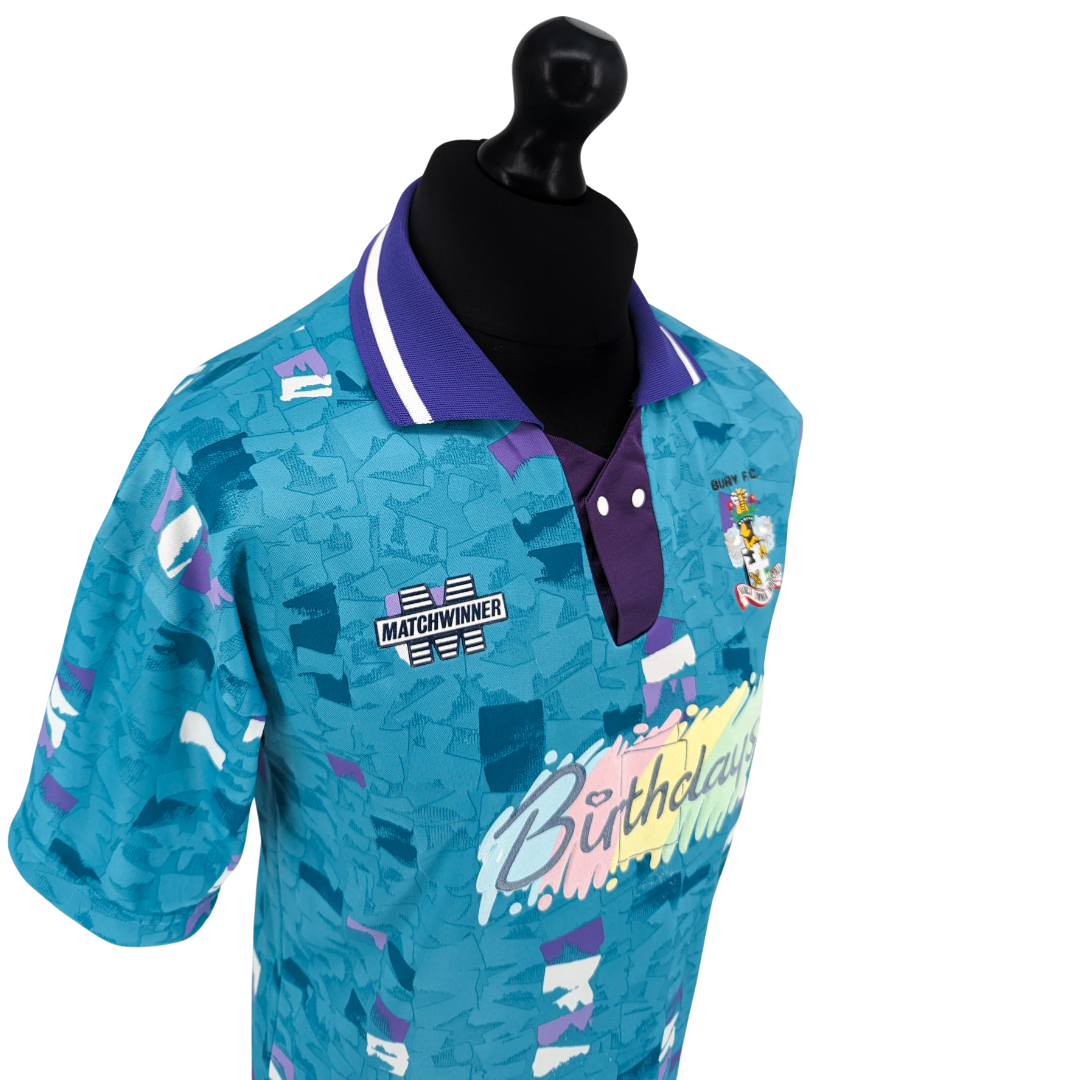 Bury away football shirt 1993/94