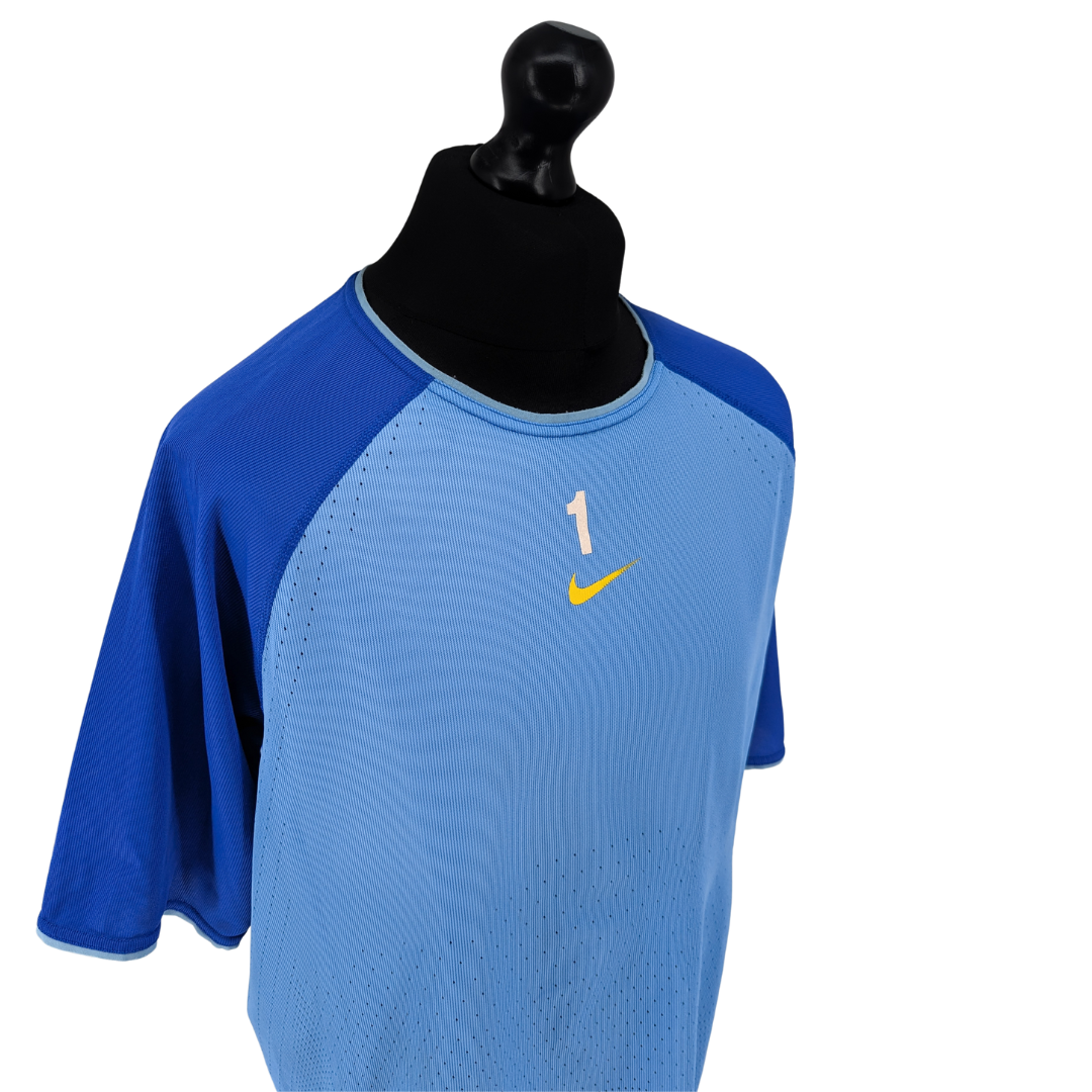Inter Milan goalkeeper training football shirt 2000/01 - (XL)