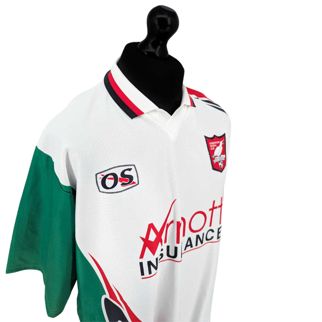 Scarborough FC home football shirt 1998/99