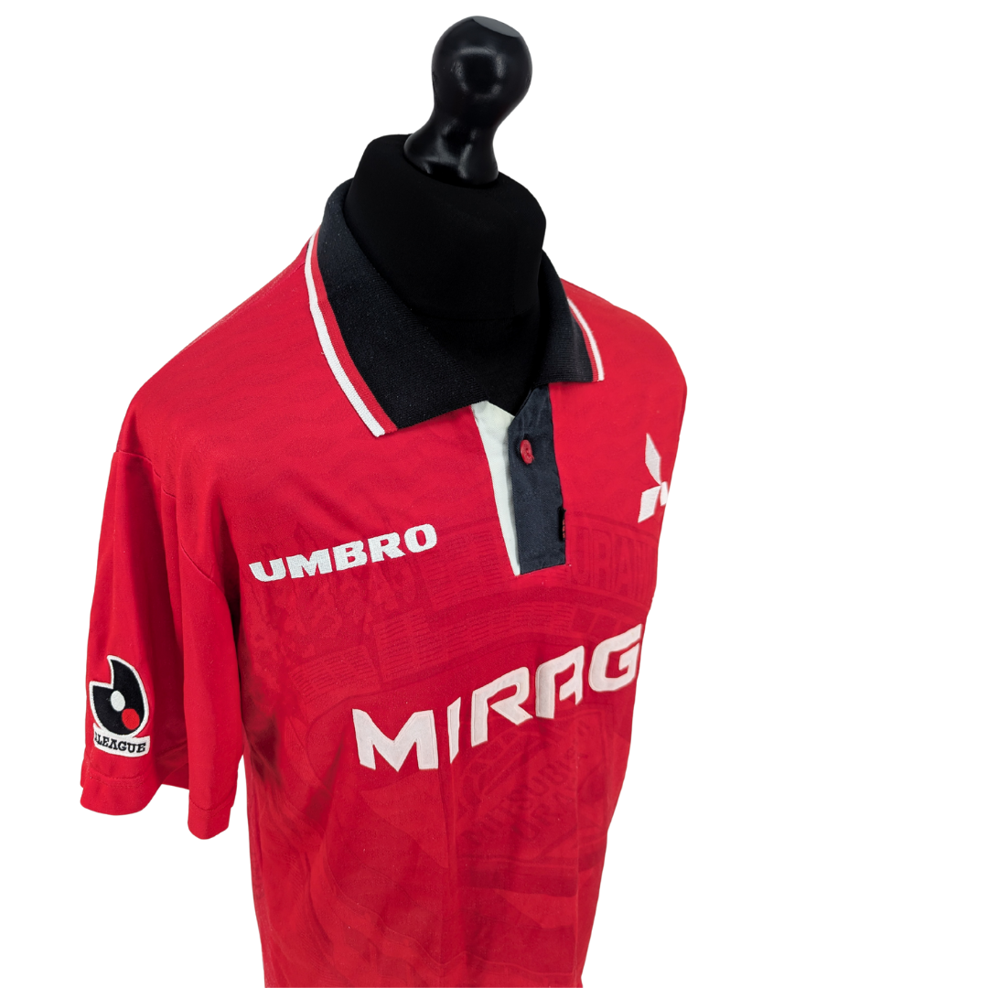 Urawa Red Diamonds home football shirt 1996/98