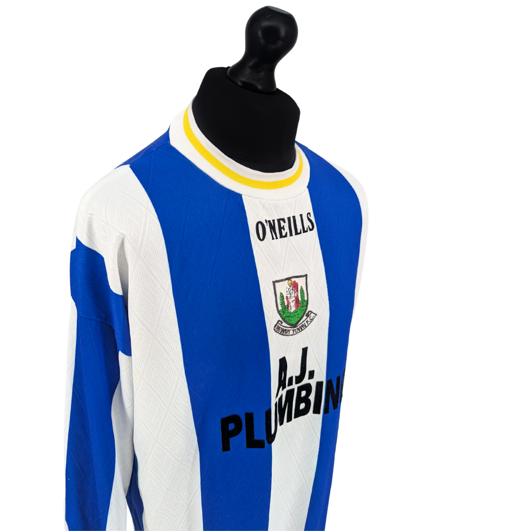 Newry City home football shirt 1999/00 - (L)