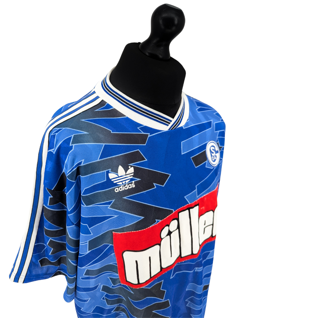 Schalke home football shirt 1992/94 - (XL)