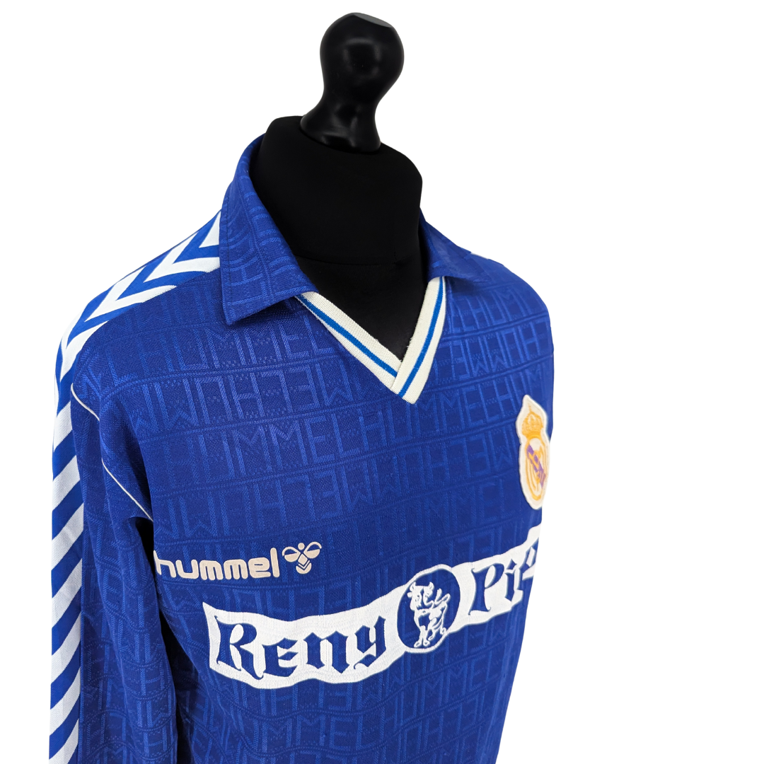Real Madrid away football shirt 1989/90 - (XL)
