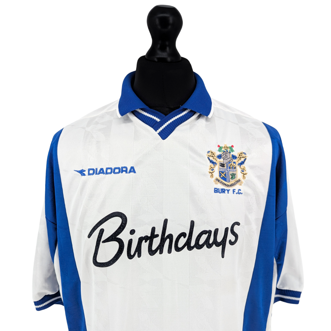 Bury home football shirt 1999/01 - (XL)