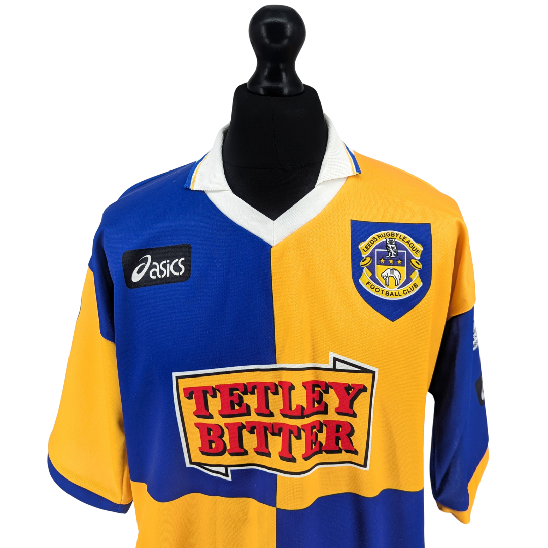 Leeds Rhinos home rugby shirt 1995 - (L)