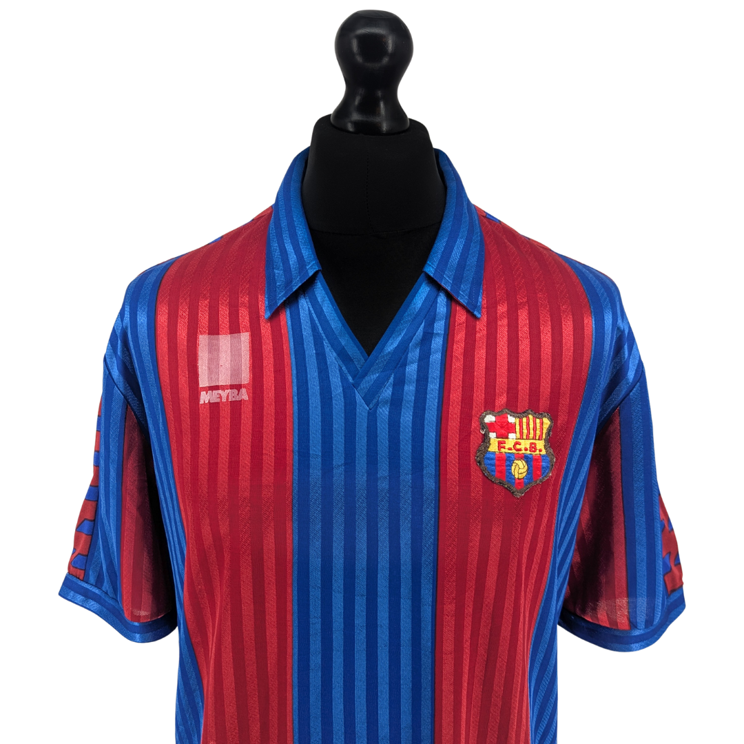 Barcelona home football shirt 1989/92 - (XL)