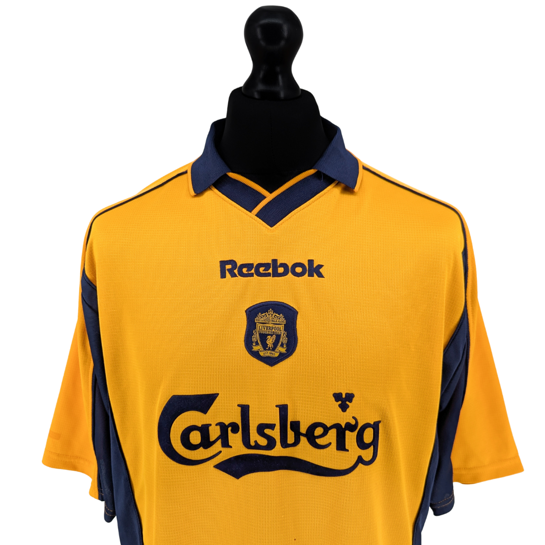 Liverpool away football shirt 2000/02 - (L)