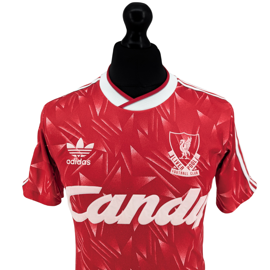 Liverpool home football shirt 1989/91 - (XS)