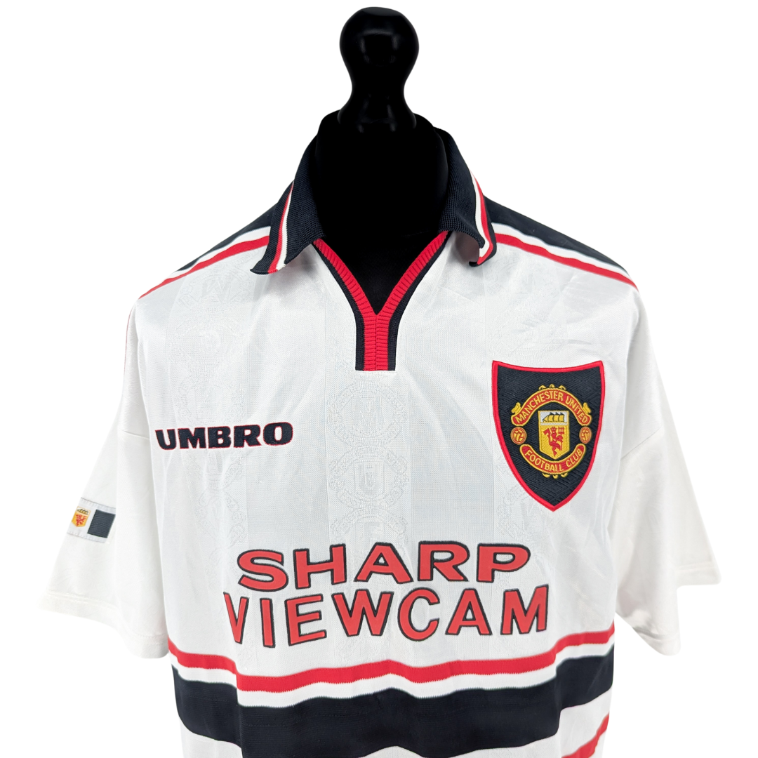 Manchester United away football shirt 1997/99 - (XL)