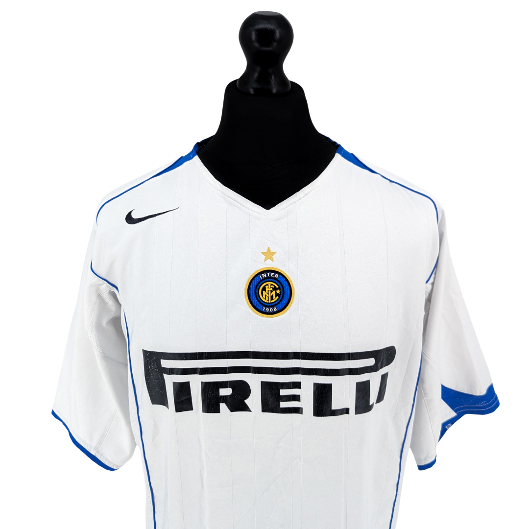 Inter Milan away football shirt 2004/05 - (L)