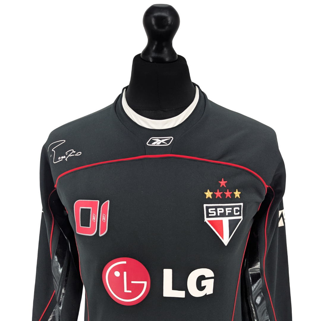 Sao Paulo goalkeeper football shirt 2007/08 - (YXL)