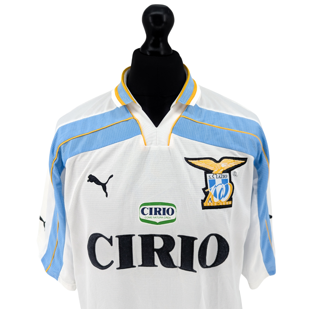 Lazio centenary home football shirt 1999/00 - (L)
