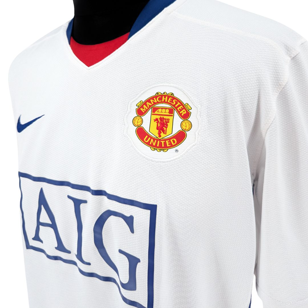 Manchester United away football shirt 2008/09 - (L)