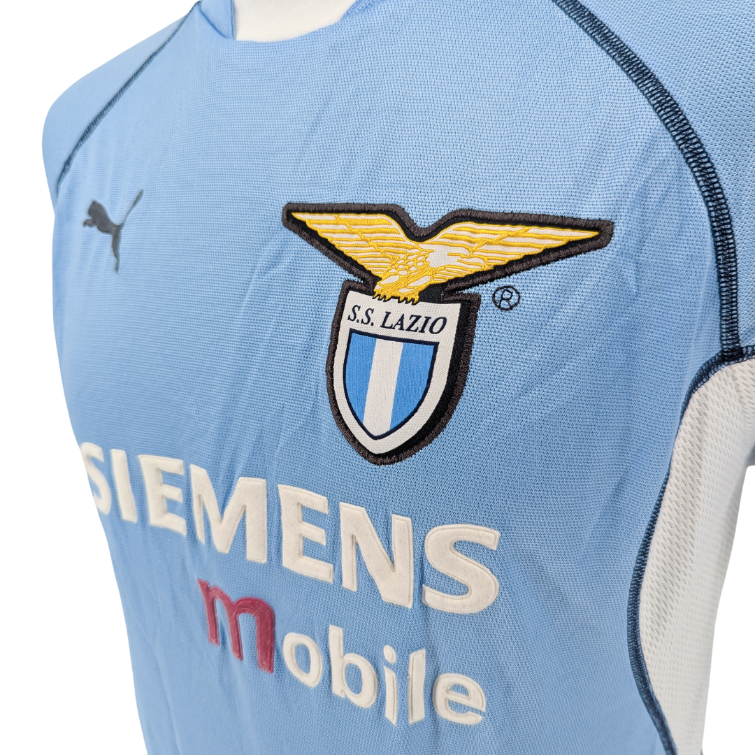Lazio home football shirt 2001/02 - (M)